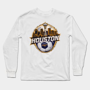 Houston soccer Long Sleeve T-Shirt